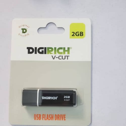 Digirich - V-Cut USB Flash Drives - 2GB