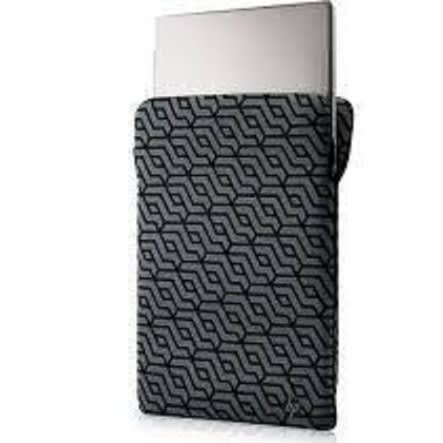 14" Black & Blue Reversible Neoprene Sleeve For Laptop/Chromebook/mac