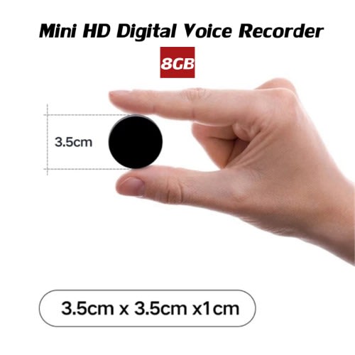 Professional Mini Digital Voice Recorder - 8GB