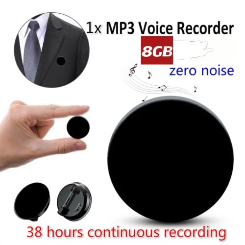 Professional Mini Digital Voice Recorder - 8GB