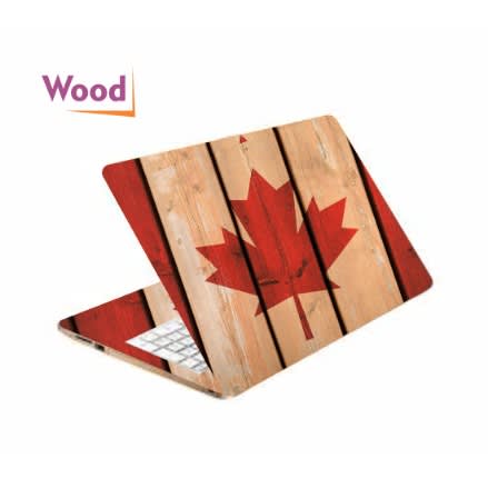 Canadian Wood Skin Case For Laptop