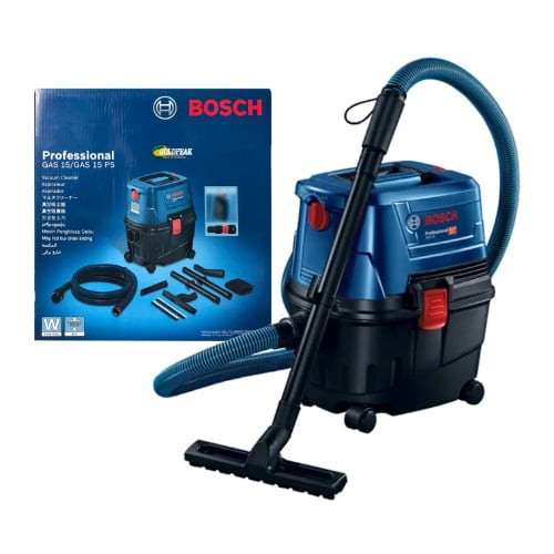 Vacuum Cleaner Gas 15 P Professional Wet - Dry Cleaner