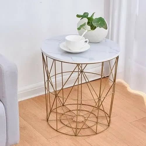 Flowering Nordic Side Stool