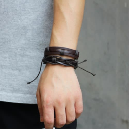 Unisex Braided Bracelet-5 Pieces