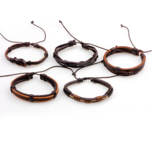 Unisex Braided Bracelet-5 Pieces