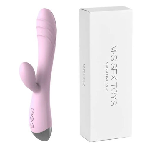 Rechargeable Rabbit Vibrator With Clit Stimulation - 10 Speed