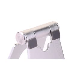Foldable Desktop Phone Stand Holder- Silver