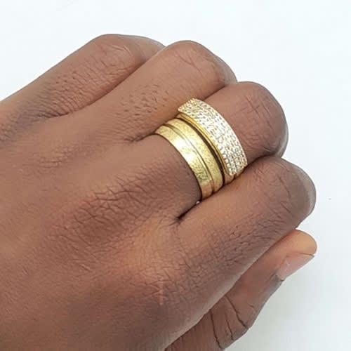 Romanian Gold Wedding And Engagement Ring
