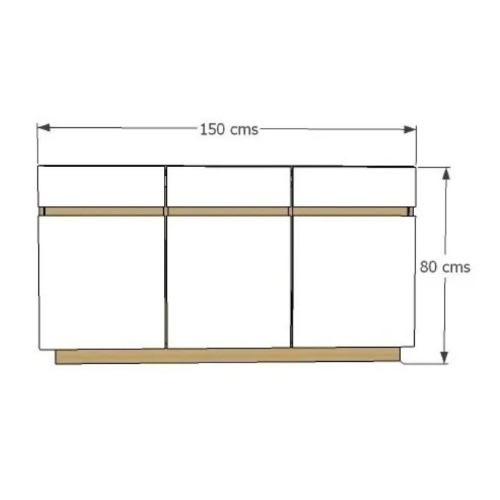 J Best Bahiut  Sideboard Living Doors Drawer