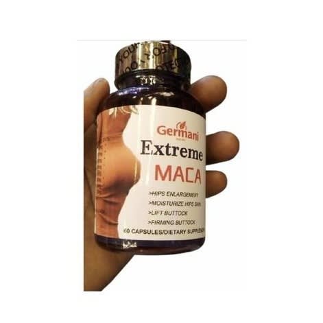 Extreme Maca For Bigger Hips And Butt The Natural Way - 60 Capsules
