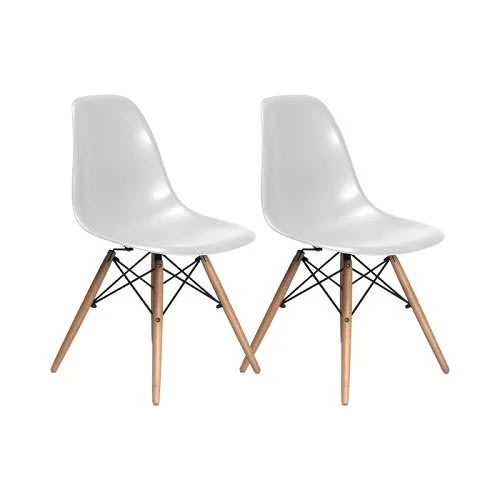 Side Chair - 2 Piece - White