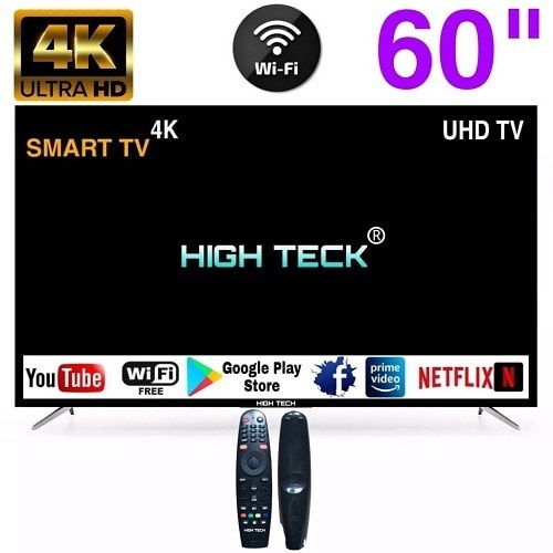 High Teck - Smart Full Uhd  4k Tv -   60"