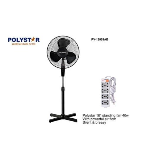 16inches Standing Fan + Free Extension .pv-16059ab