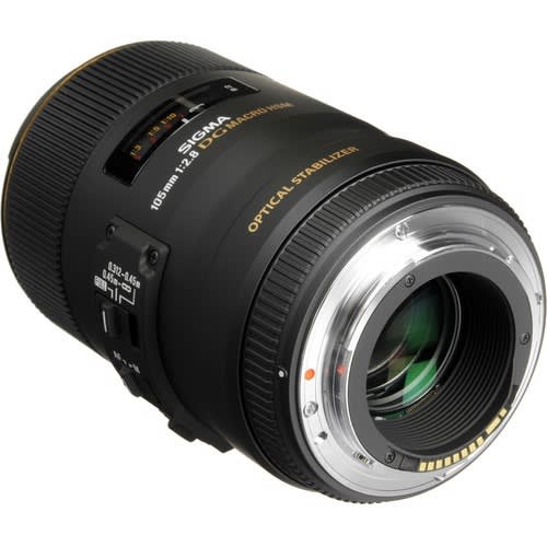Sigma Lens For Canon Camera - 105mm F2.8 Ex Dg Macro Os