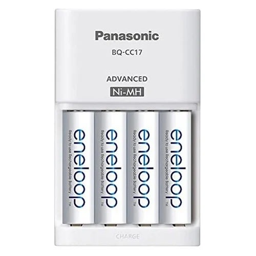 Advanced Individual Cell Battery Charger Pack With 4 Aa