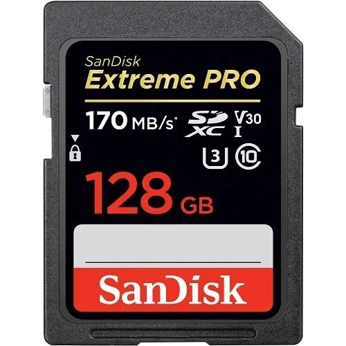 Extreme Pro 128GB Uhs-i Sdxc Memory Card - 170mb/s
