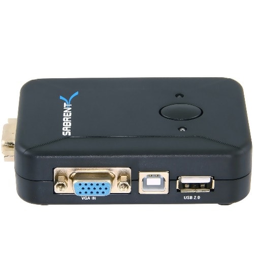 2-port USB 2.0 And Vga/svga Kvm Switch Box With 2 Sets Of Cables