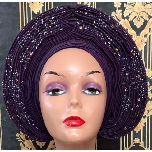 Auto Gele - Bridal Style