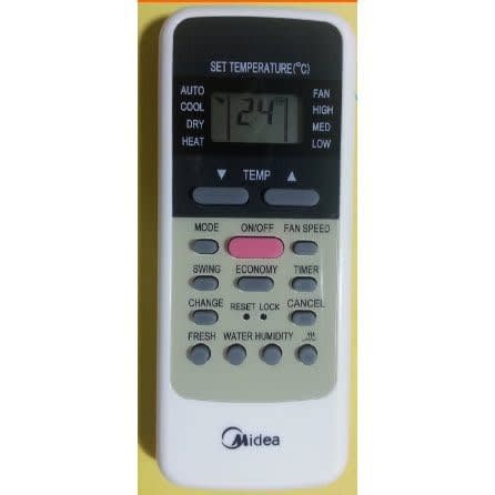 Remote Control For Midea Air Conditioner