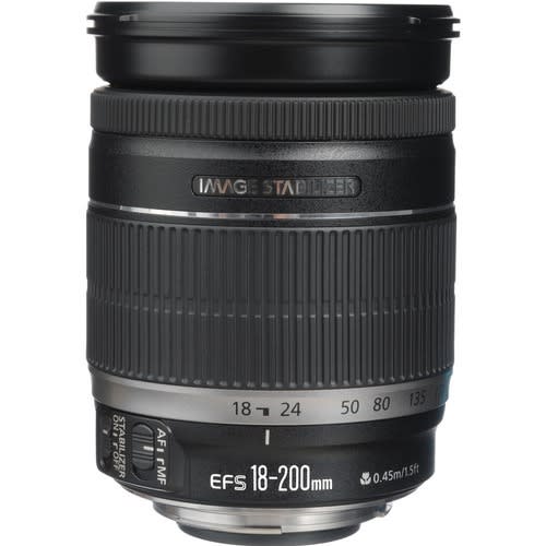 Camera Lens Ef 18-200mm F/3.5-5-6 For Canon