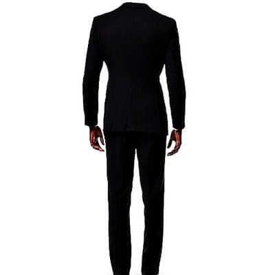 Fitted Smart Suit - Black