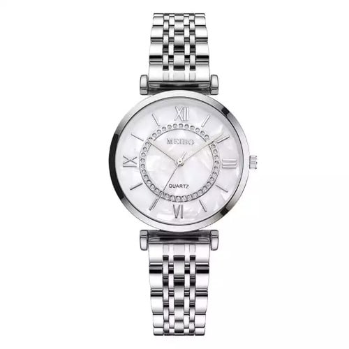 Women's Everyday Casual Watch - Silver