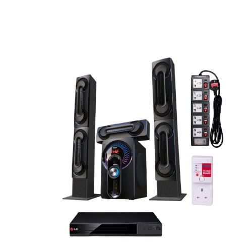 3.1ch Multimedia Home Theater Se-8345t + Dvd Player + Free Surge & Extension