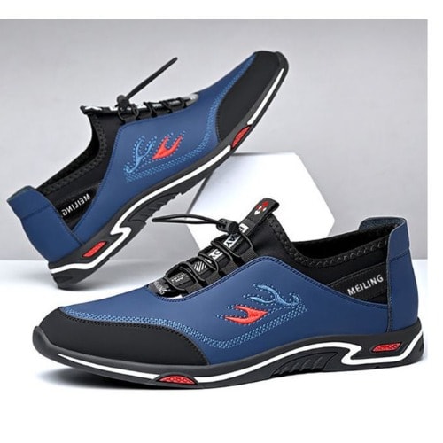 Men's Sports Shoes - Soft Sole - Blue