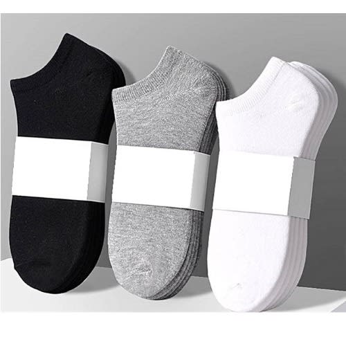 Unisex Ankle Socks - Six Pairs-in-1