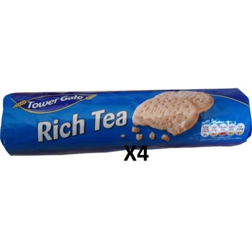 Tower Gate - Rich Tea Biscuit - 4Pieces