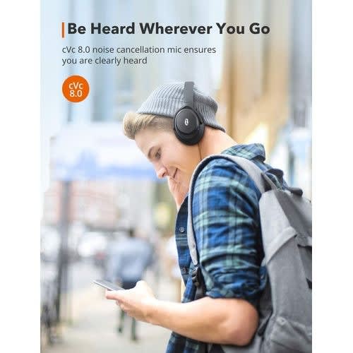 Tt-bh085 Active Noise Cancelling Bluetooth Headphones