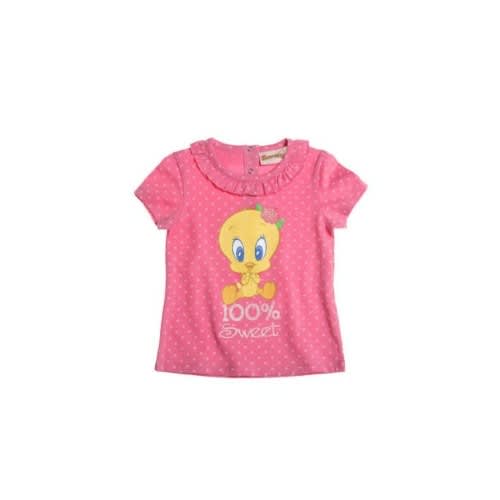 100% Sweet Baby Girl Top -pink