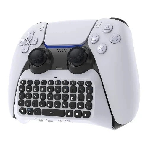 Wireless Controller Keyboard For Ps5 - Bluetooth 3.0 Mini Portable Gamepad & Chatpad