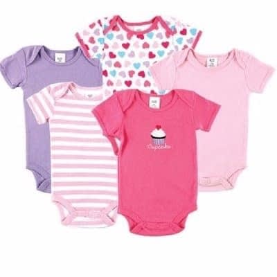 Baby Boys' Bodysuit Set - 5 Pieces.