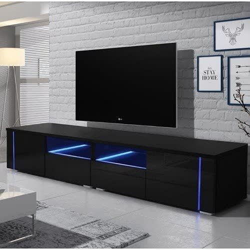 Boa Furniture- Double Tv Stand For Tv Up To 70