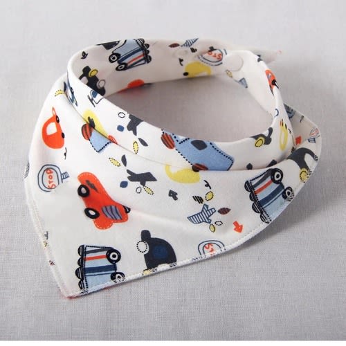Cotton Baby Bibs - 5Pcs