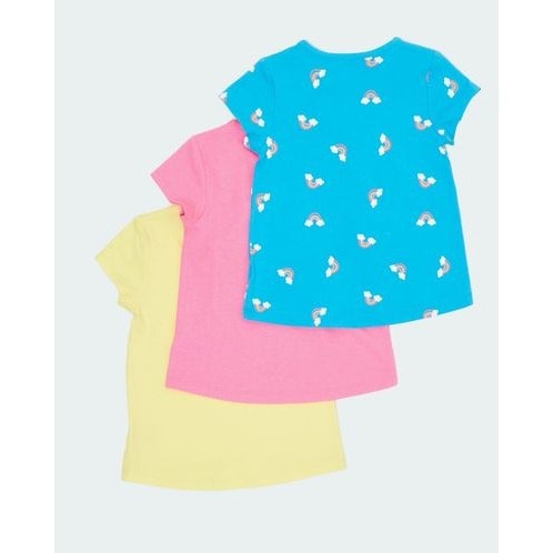 St. bernards Baby Girls T-shirt - Pack Of 3