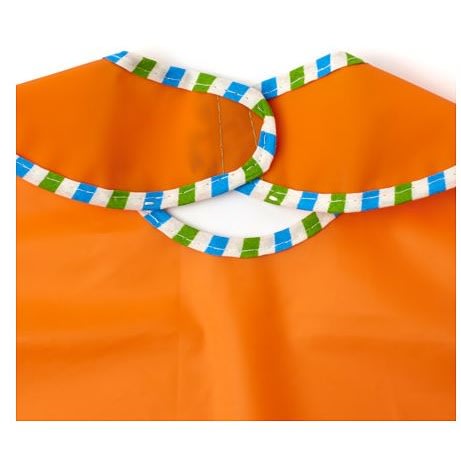 Kladd Randig Bib 2 Pack Of Splash Proof Wipe Clean Baby Feeding Bibs