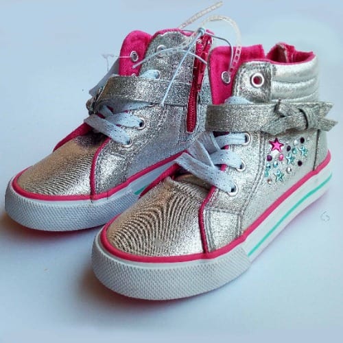 Girls High Top Sneakers