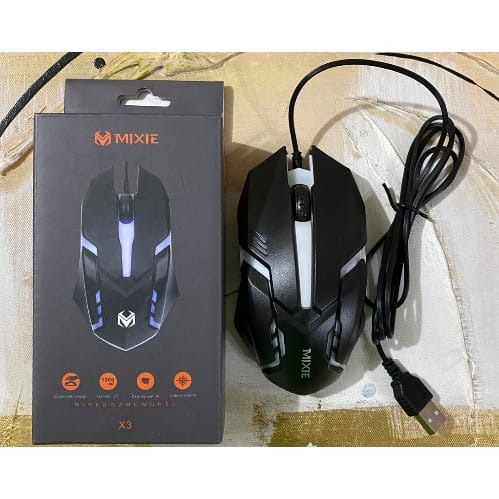 X3 USB Wired RGB Optical Gaming Mouse