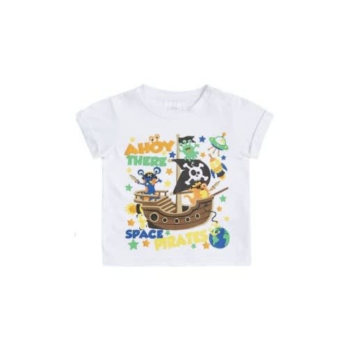Boys Printed Space Pirate T-shirt