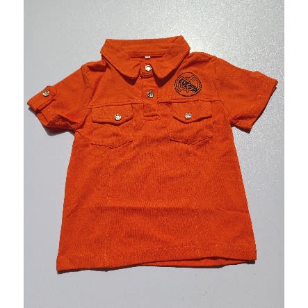 Boys' Polo Shirt - Orange