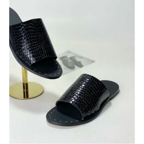 Realwon Skin Cover Slippers - Black