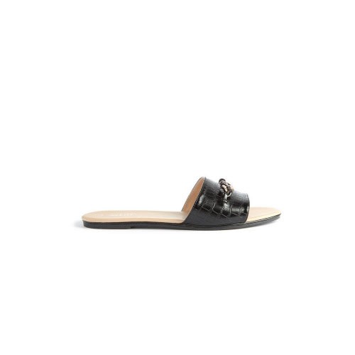 Croc Chain Mules