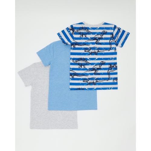 Boys Blue Tees- Pack Of 3
