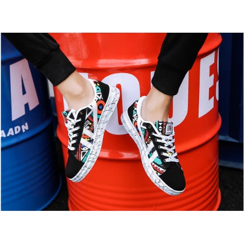 Graffiti Styled Sneakers