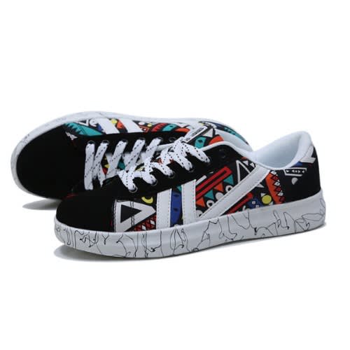 Graffiti Styled Sneakers