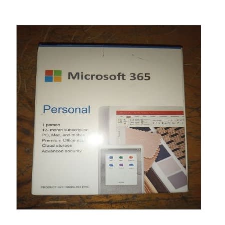 365 Personal - 1 Full Year Office License