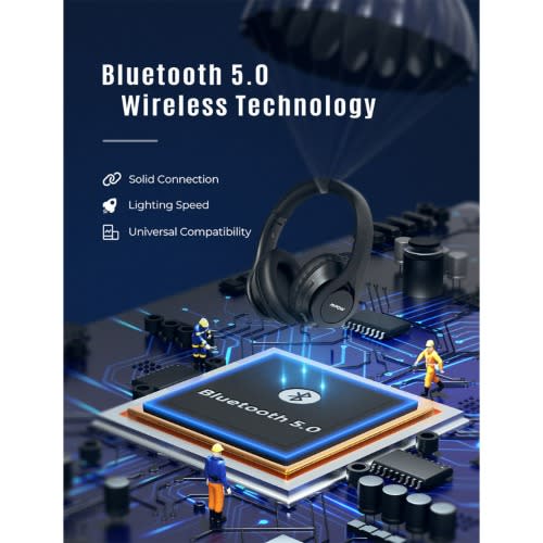 059 Bluetooth Headphones - black