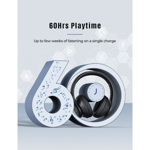 059 Bluetooth Headphones - black